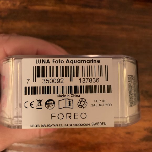 Foreo LUNA FOFO Aquamarine Facial Cleansing Brush Smart App. MSRP $89 ~Sealed~ - Picture 6 of 6
